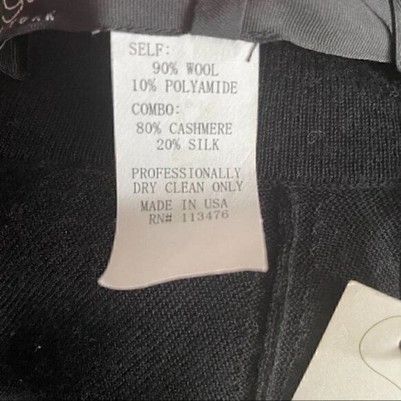 Yigal Azrouel New York Cashmere & Silk Asymmetrical Ruffle Dress NWT, S - Picture 6 of 12